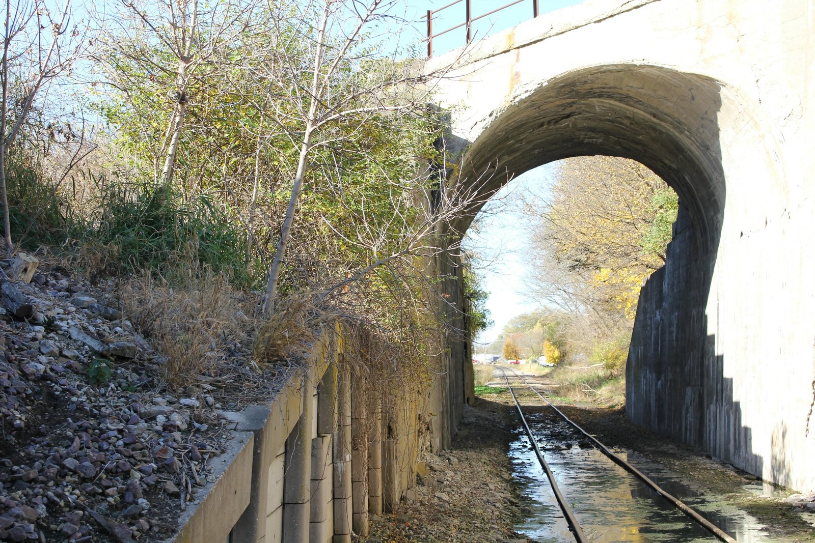 West abutment